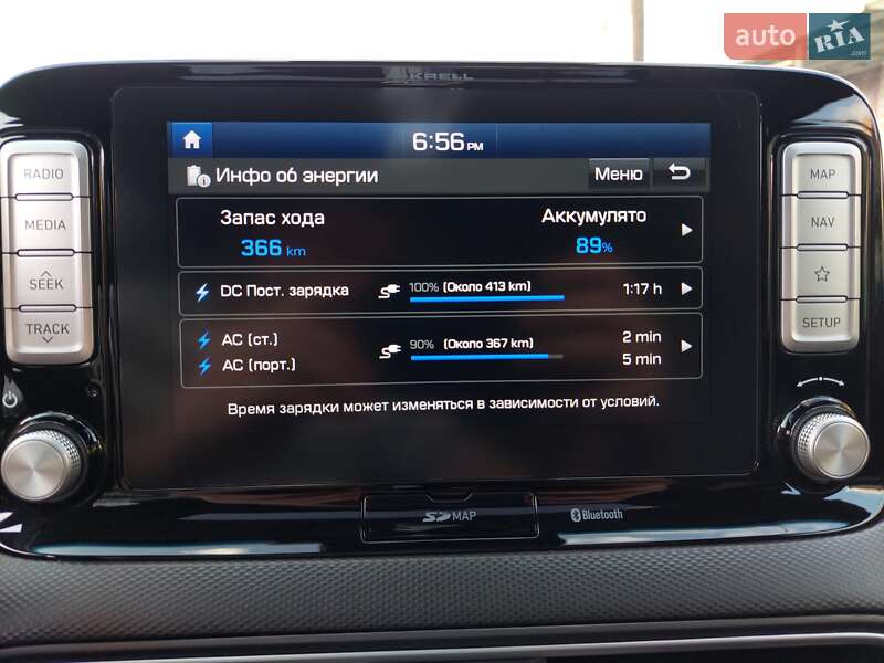 Внедорожник / Кроссовер Hyundai Kona Electric 2019 в Первомайске