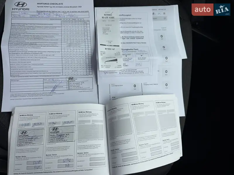 Внедорожник / Кроссовер Hyundai Kona Electric 2020 в Киеве документ