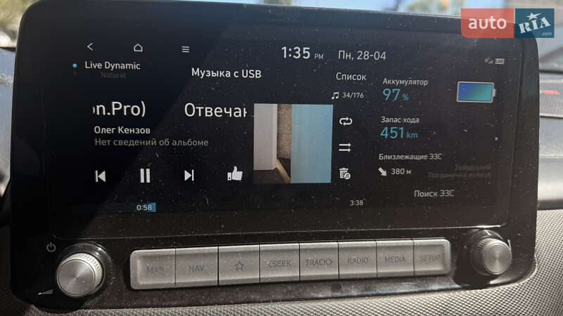 Внедорожник / Кроссовер Hyundai Kona 2020 в Александрие