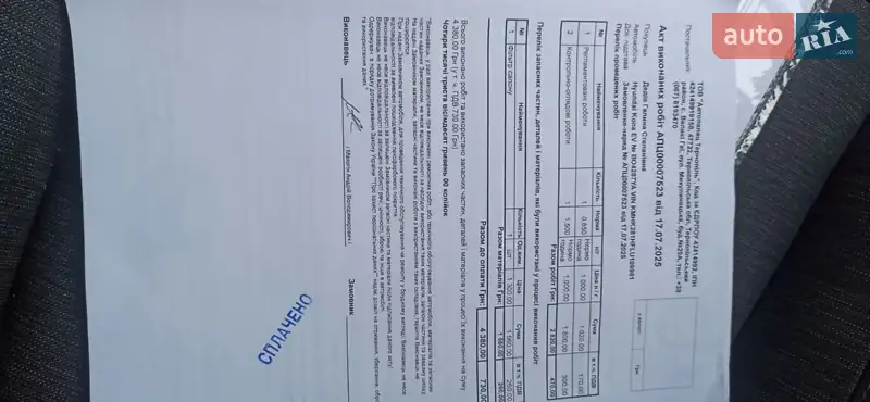 Внедорожник / Кроссовер Hyundai Kona 2020 в Тернополе документ