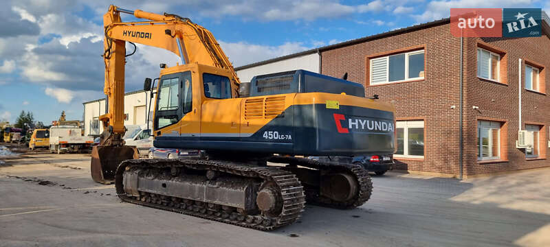 Гусеничный экскаватор Hyundai R500LC 2010 в 