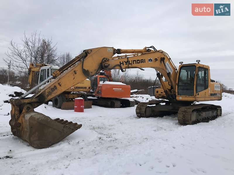 Гусеничный экскаватор Hyundai ROBEX 2007 в 