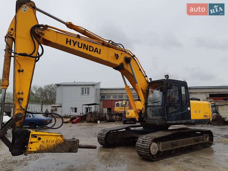 Гусеничний екскаватор Hyundai ROBEX 2008 в Запоріжжі