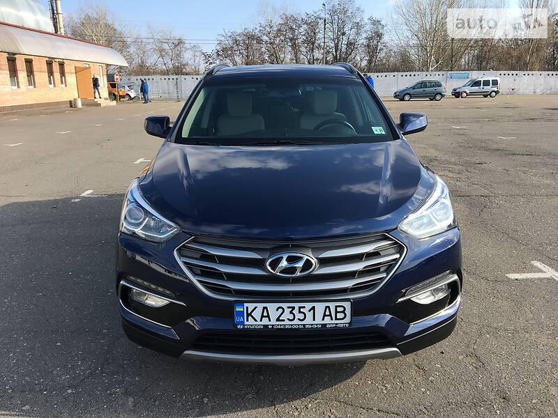Позашляховик / Кросовер Hyundai Santa FE 2016 в Києві