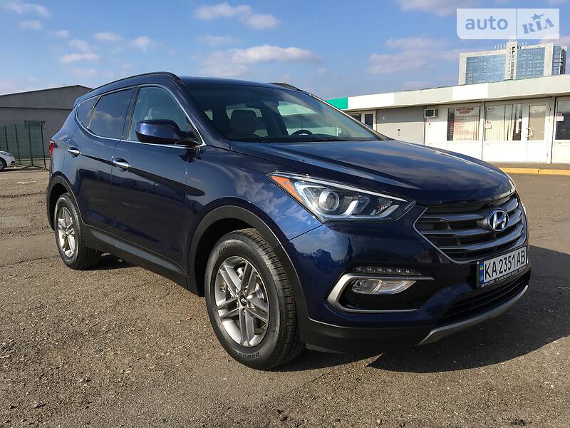 Позашляховик / Кросовер Hyundai Santa FE 2016 в Києві
