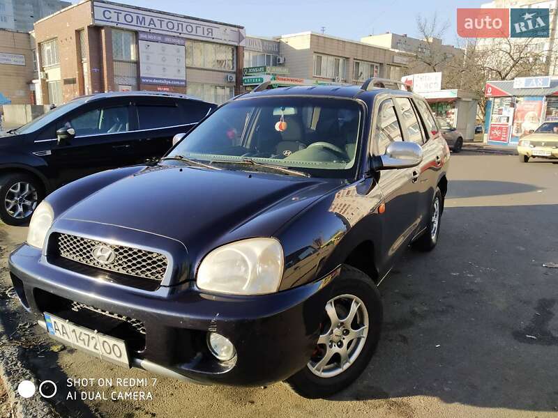 Внедорожник / Кроссовер Hyundai Santa FE 2004 в Киеве