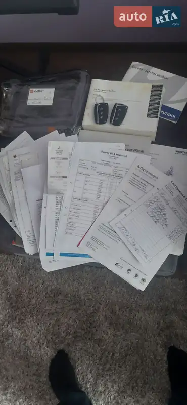 Внедорожник / Кроссовер Hyundai Santa FE 2012 в Тернополе документ