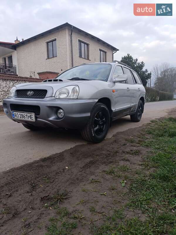 Позашляховик / Кросовер Hyundai Santa FE 2002 в Хусті