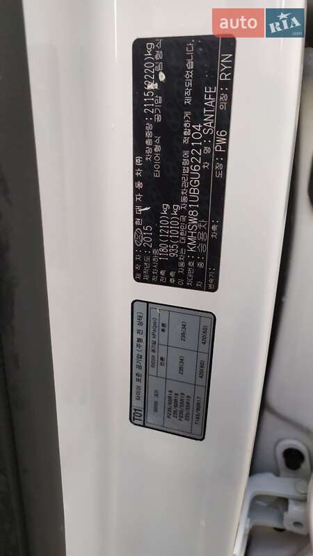 Позашляховик / Кросовер Hyundai Santa FE 2015 в Рівному