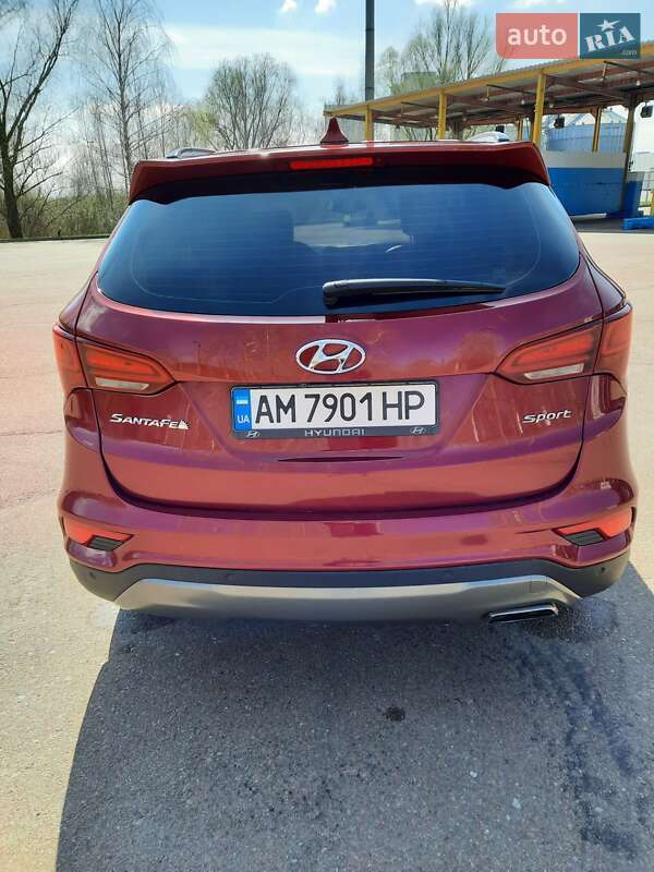 Позашляховик / Кросовер Hyundai Santa FE 2016 в Борисполі