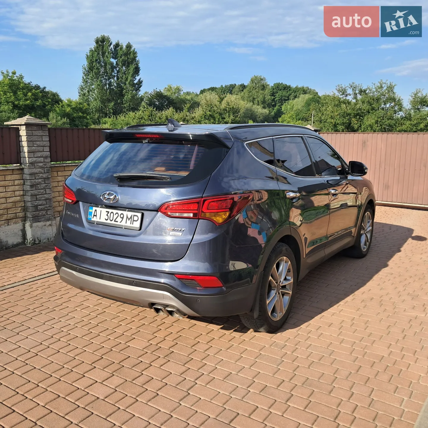 Hyundai Santa FE 2015 VIN KMHSW81UDGU559812 фото оголошення 3 з 9