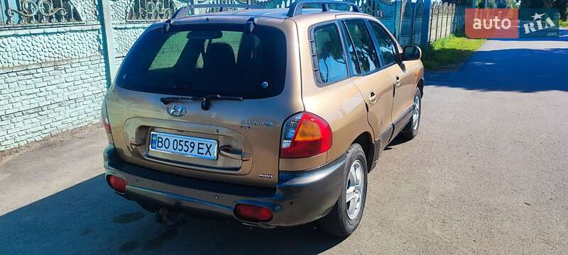 Внедорожник / Кроссовер Hyundai Santa FE 2001 в Тернополе