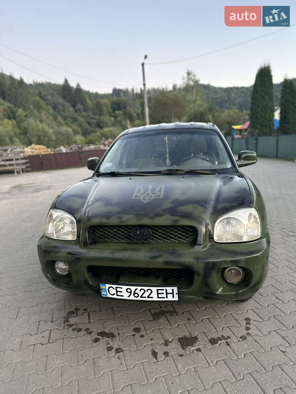 Внедорожник / Кроссовер Hyundai Santa FE 2000 в Верховине