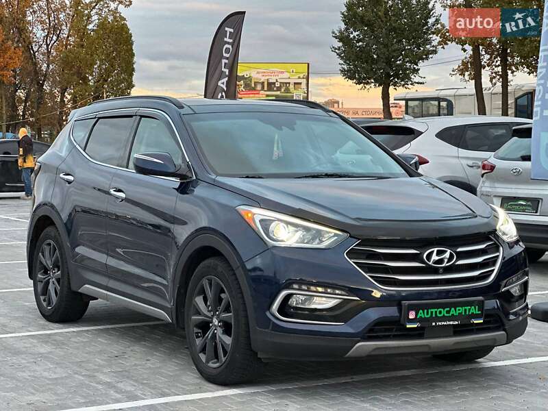 Позашляховик / Кросовер Hyundai Santa FE 2016 в Києві