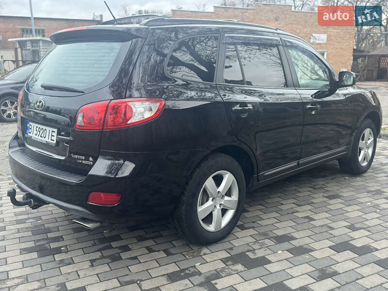 Внедорожник / Кроссовер Hyundai Santa FE 2008 в Лубнах