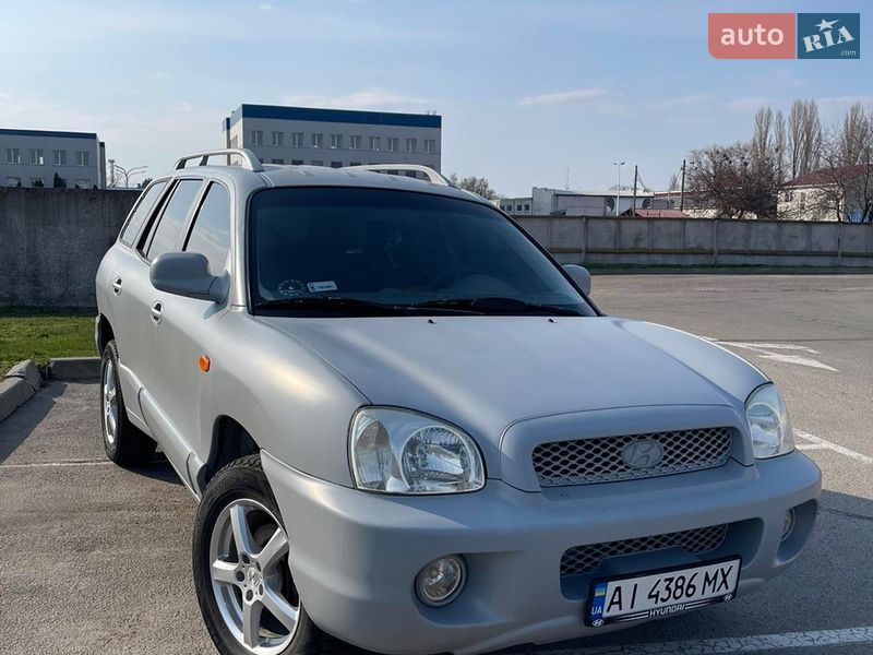 Внедорожник / Кроссовер Hyundai Santa FE 2002 в Борисполе