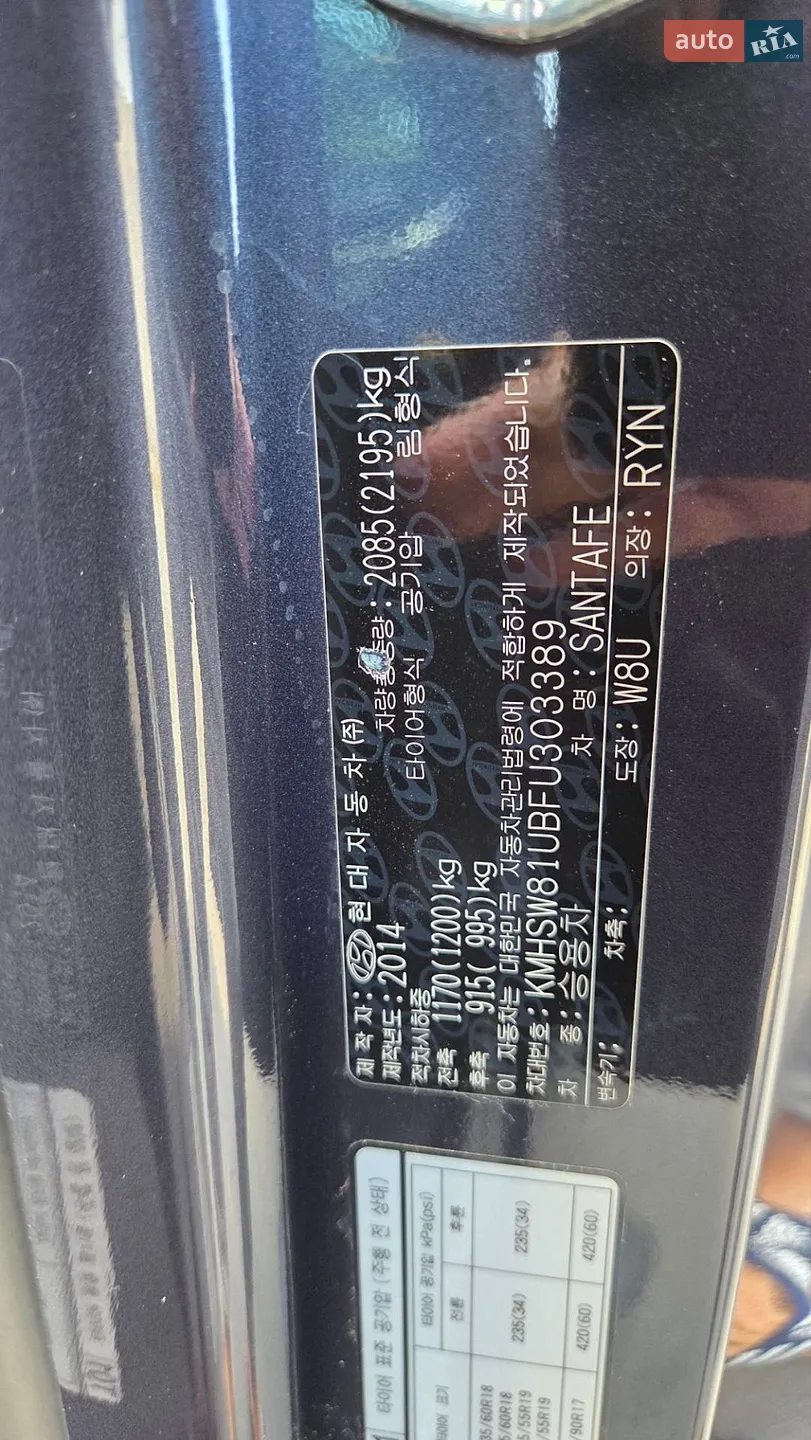 2014 Hyundai Santa Fe - мініатюра 29