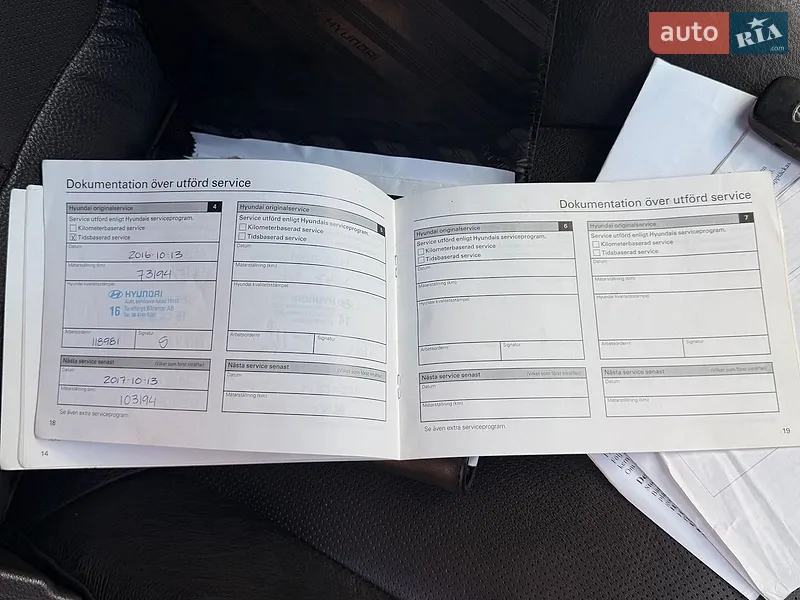 Внедорожник / Кроссовер Hyundai Santa FE 2012 в Надворной документ