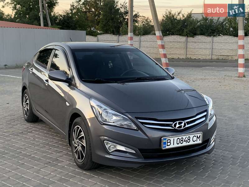 Седан Hyundai Solaris 2015 в Козельщине