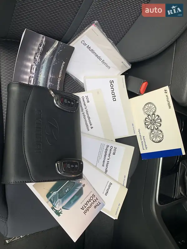 Седан Hyundai Sonata 2018 в Одессе документ