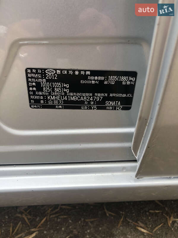 Седан Hyundai Sonata 2012 в Одессе