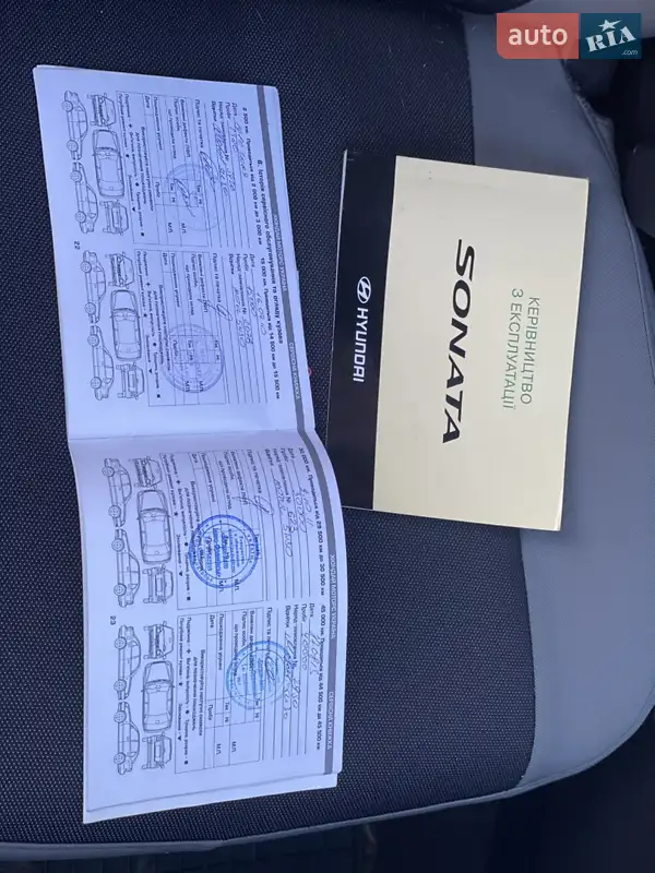 Седан Hyundai Sonata 2009 в Калуше документ