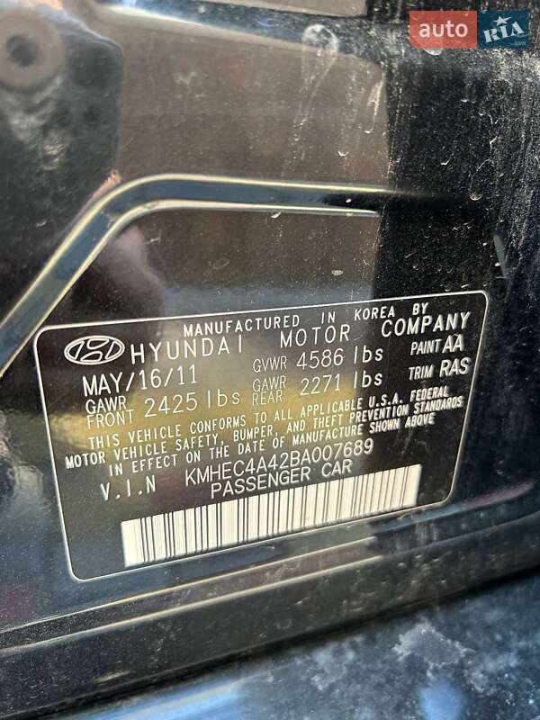 Седан Hyundai Sonata 2011 в Кременчуці