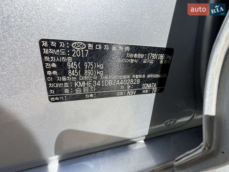 Седан Hyundai Sonata 2017 в Киеве