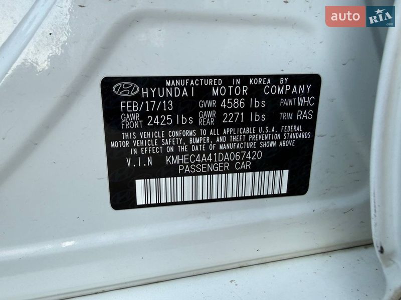 Седан Hyundai Sonata 2013 в Стрые фото 12 Седан Hyundai Sonata 2013 в Стрые