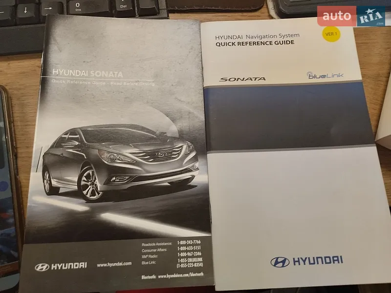 Седан Hyundai Sonata 2012 в Виннице документ