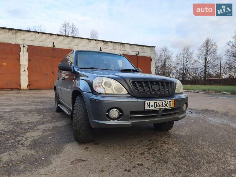 Внедорожник / Кроссовер Hyundai Terracan 2004 в Чернигове