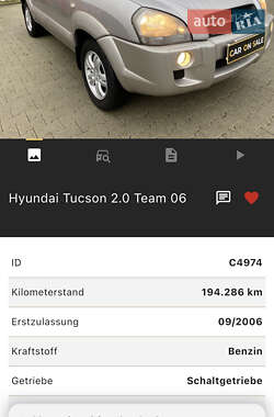 Позашляховик / Кросовер Hyundai Tucson 2006 в Вінниці