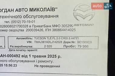 Внедорожник / Кроссовер Hyundai Tucson 2020 в 