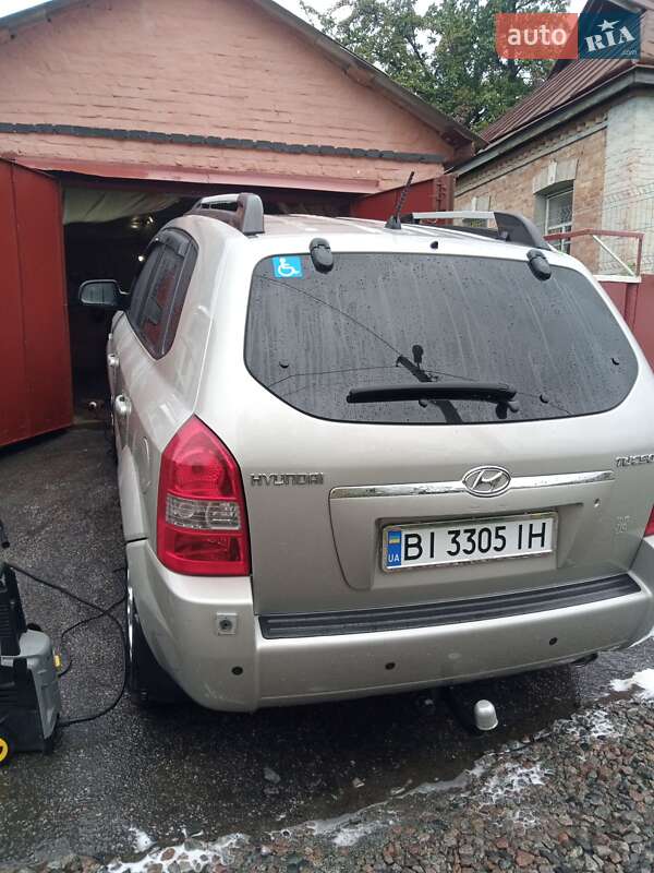 Внедорожник / Кроссовер Hyundai Tucson 2007 в Лубнах