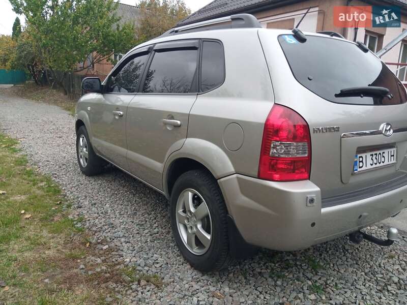 Внедорожник / Кроссовер Hyundai Tucson 2007 в Лубнах