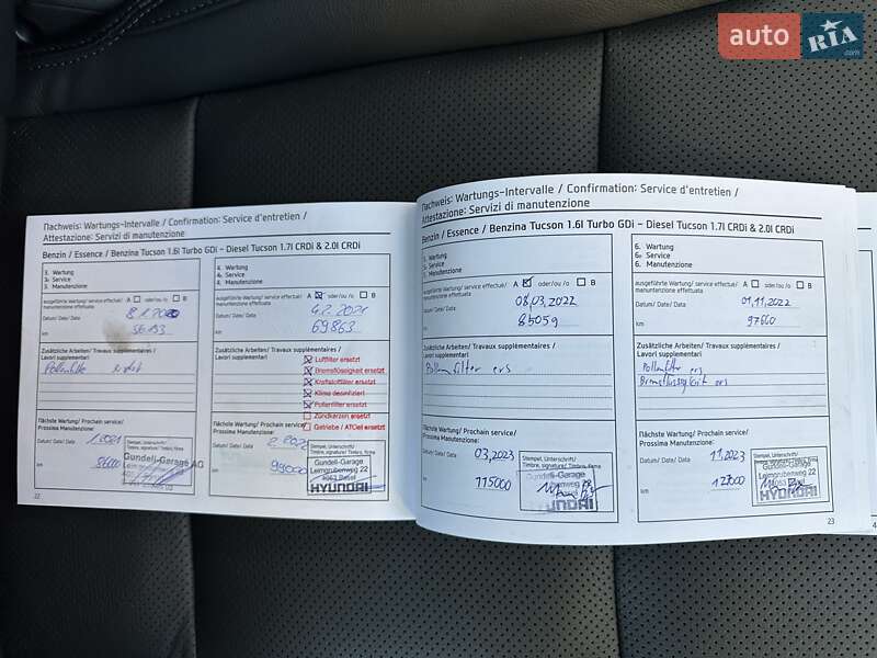 Внедорожник / Кроссовер Hyundai Tucson 2016 в Луцке фото 99 Внедорожник / Кроссовер Hyundai Tucson 2016 в Луцке