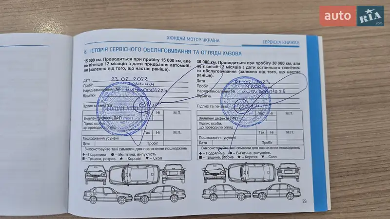 Внедорожник / Кроссовер Hyundai Tucson 2020 в Киеве документ