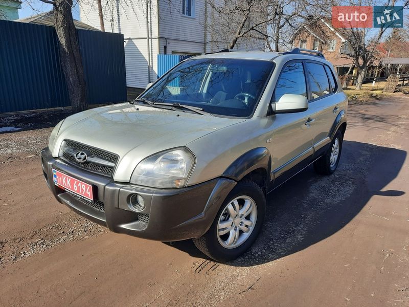 Внедорожник / Кроссовер Hyundai Tucson 2006 в Полтаве