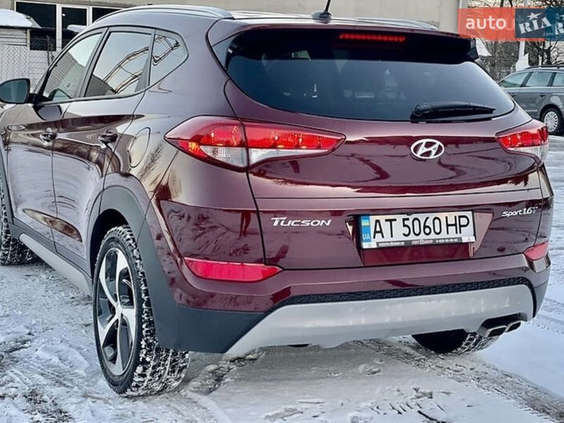 Позашляховик / Кросовер Hyundai Tucson 2017 в Івано-Франківську