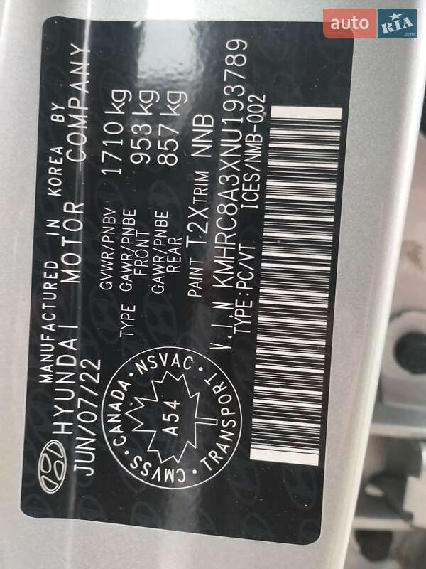 Позашляховик / Кросовер Hyundai Venue 2022 в Одесі