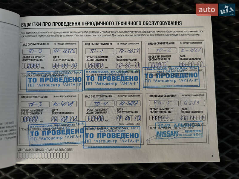 Позашляховик / Кросовер Infiniti EX 35 2009 в Івано-Франківську