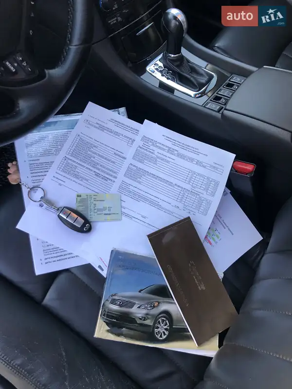 Внедорожник / Кроссовер Infiniti EX 35 2008 в Харькове документ