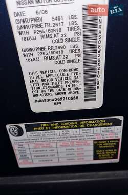 Внедорожник / Кроссовер Infiniti FX 35 2006 в 