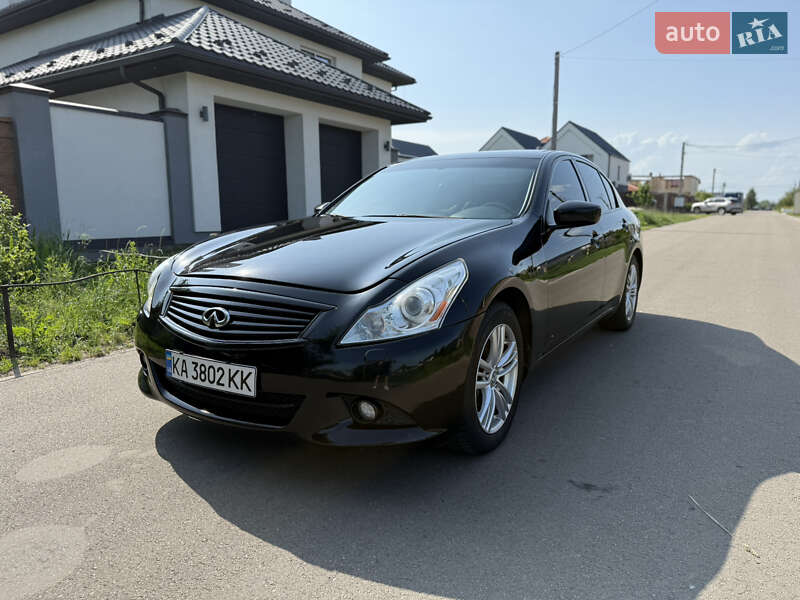 Infiniti G25 2012