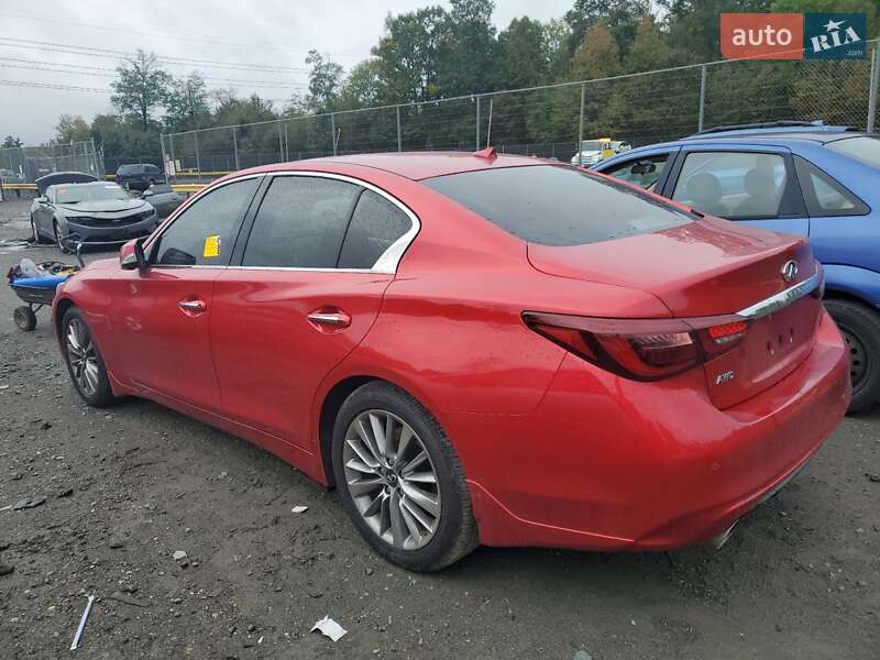 Седан Infiniti Q50 2023 в Львові