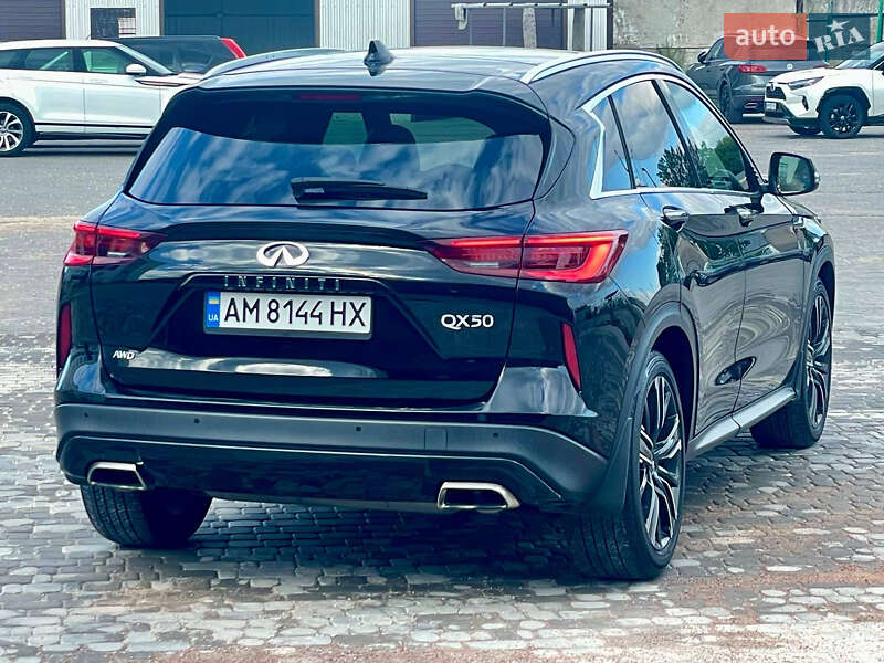 Внедорожник / Кроссовер Infiniti QX50 2022 в Житомире
