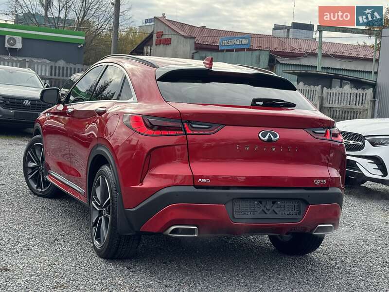 Внедорожник / Кроссовер Infiniti QX55 2022 в Тернополе