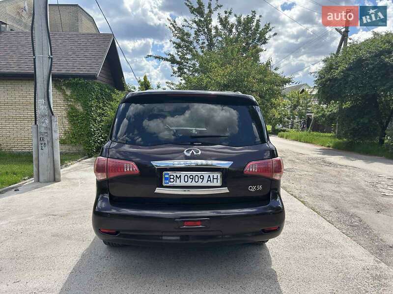 Внедорожник / Кроссовер Infiniti QX56 2011 в Черкассах
