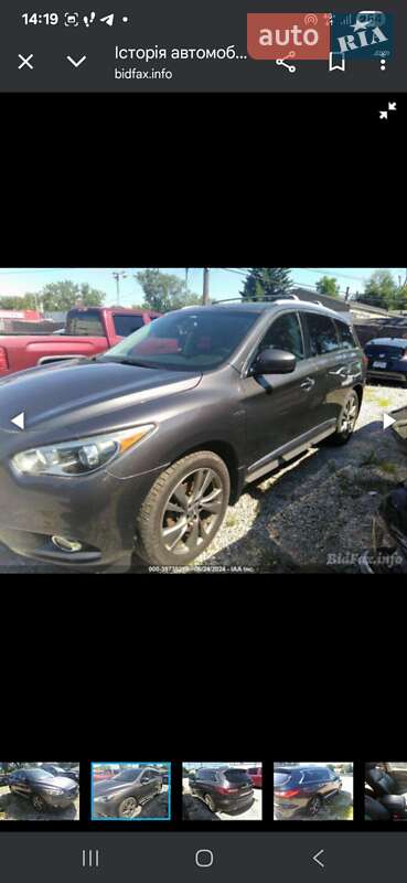 Внедорожник / Кроссовер Infiniti QX60 2014 в Львове