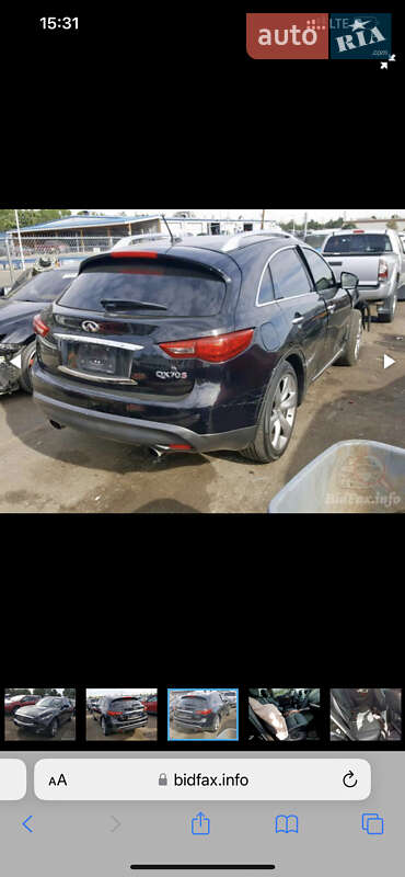 Внедорожник / Кроссовер Infiniti QX70 2013 в Харькове